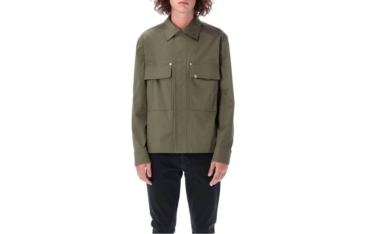 1017 ALYX 9SM FW22 Military Green Minimalist Large Pocket Jacket AA-M-SH-0168-F-A01-CGRN0004