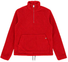 1017 ALYX 9SM FW22 Red Half-Zip Mock Neck Long-Sleeve Sweatshirt Mens. AA-M-SW-0141-F-A02-RED0001 1017 ALYX 9SM FW22 Red Half-Zip Mock Neck Long-Sleeve Sweatshirt Mens. AA-M-SW-0141-F-A02-RED0001