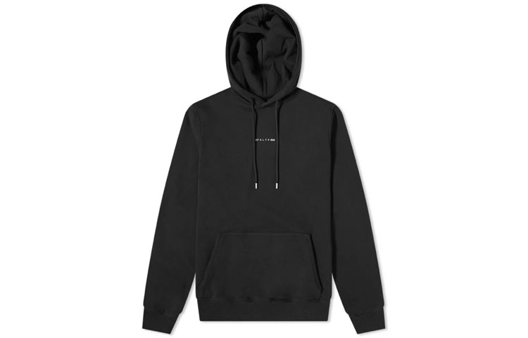 1017 ALYX 9SM Logo Hoodie Black () AV-U-SW-0009F-A02F-BLK-0001