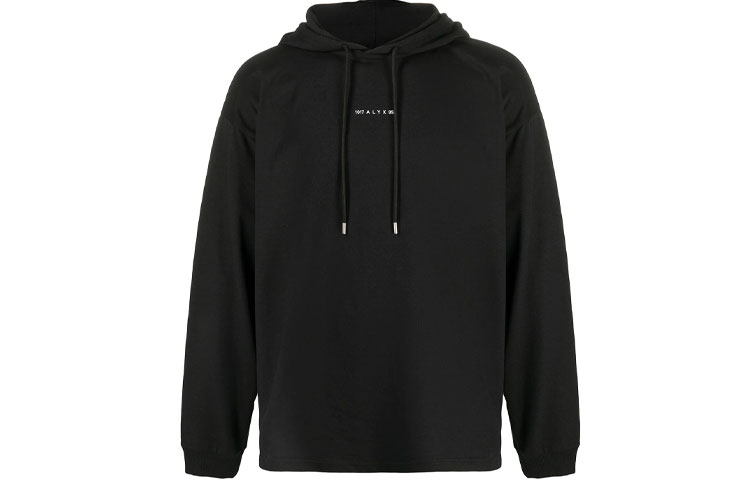1017 ALYX 9SM Logo Hoodie Unisex - Black AV-U-TS-0018-FA01-BLK0001