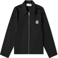 1017 ALYX 9SM Patterned Zip-Up Collared Loose Fit Jacket Men AA-M-SH-0210-F-A02-BLK0001 1017 ALYX 9SM Patterned Zip-Up Collared Loose Fit Jacket Men AA-M-SH-0210-F-A02-BLK0001