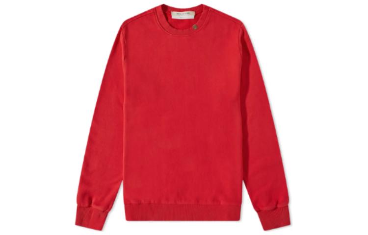 1017 ALYX 9SM Plain Crewneck Pullover Long Sleeve Sweatshirt AA-U-SW-0131-F-A01-RED