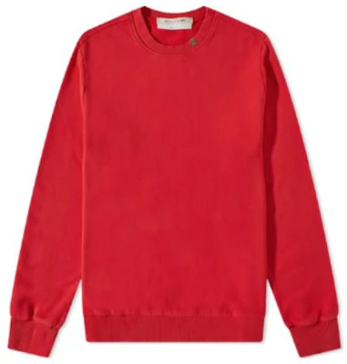 1017 ALYX 9SM Plain Crewneck Pullover Baju Sejuk Lengan Panjang AA-U-SW-0131-F-A01-RED Buy 1017 ALYX 9SM Plain Crewneck Pullover Baju Sejuk Lengan Panjang AA-U-SW-0131-F-A01-RED