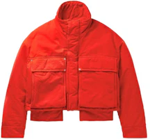 1017 ALYX 9SM Red Embroidered Logo Loose Fit Zip-Up Jacket JVM1614662762525 1017 ALYX 9SM Red Embroidered Logo Loose Fit Zip-Up Jacket JVM1614662762525