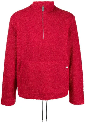 1017 알릭스 9SM 레드 집업 목넥 슬림핏 스웻셔츠 AAMSW0141FA02 Buy 1017 알릭스 9SM 레드 집업 목넥 슬림핏 스웻셔츠 AAMSW0141FA02