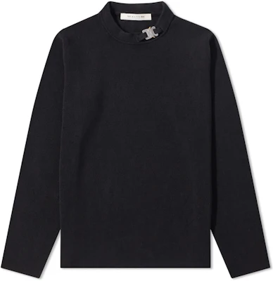 1017 ALYX 9SM Baju Sweatshirt Relaks Krew Leher Hitam AA-U-KN-019-9Y-A01-BLK0001 Buy 1017 ALYX 9SM Baju Sweatshirt Relaks Krew Leher Hitam AA-U-KN-019-9Y-A01-BLK0001