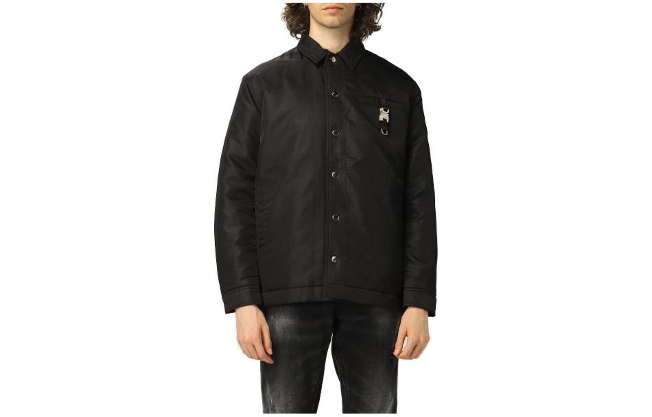 1017 ALYX 9SM Single-Breasted Black Jacket Men AAUOU0192FA02