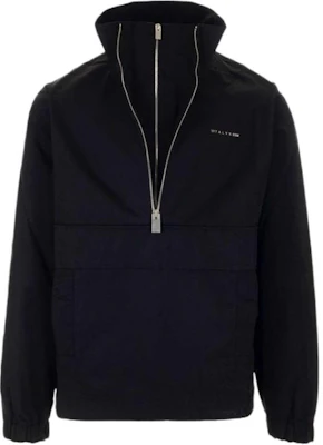 1017 ALYX 9SM Jaket Leher Tinggi Half-Zip Hitam Solid AA-M-OU-0223-F-A02-BLK0-001 Buy 1017 ALYX 9SM Jaket Leher Tinggi Half-Zip Hitam Solid AA-M-OU-0223-F-A02-BLK0-001