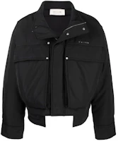 1017 ALYX 9SM Solid Black Short Jacket AA-M-OU-0237-F-A01-BLK0001 1017 ALYX 9SM Solid Black Short Jacket AA-M-OU-0237-F-A01-BLK0001