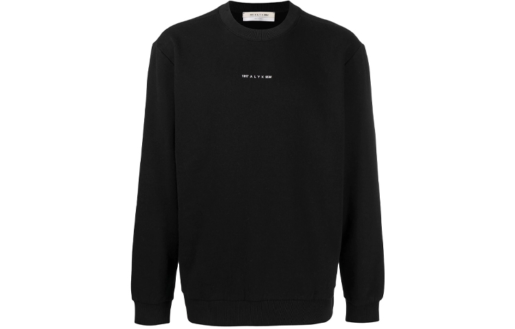 1017 ALYX 9SM SS21 Logo Hoodie Black () AA-M-SW-0094-F-A01-BLK0001