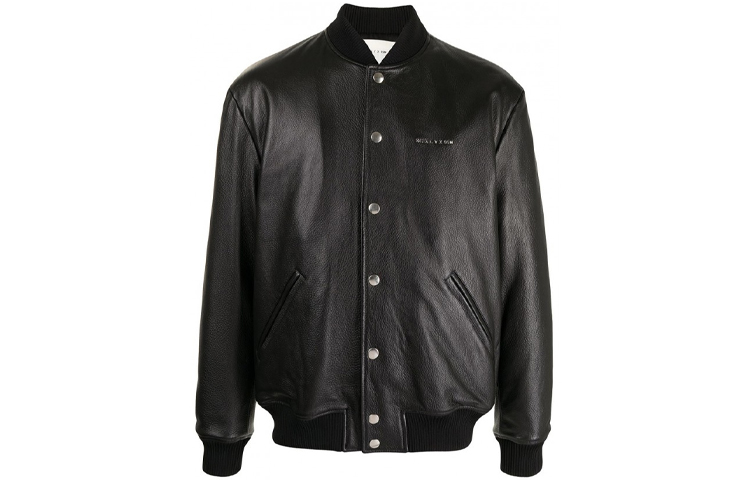 1017 ALYX 9SM SS21 Logo Long Sleeve Jacket Black AA-U-OU-0197-L-E01-0001