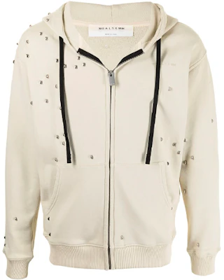 Sudadera con Capucha Beige 1017 ALYX 9SM SS21 con Tachuelas y Cremallera. AA-M-SW-0090-F-A01-BEG0010 Buy Sudadera con Capucha Beige 1017 ALYX 9SM SS21 con Tachuelas y Cremallera. AA-M-SW-0090-F-A01-BEG0010
