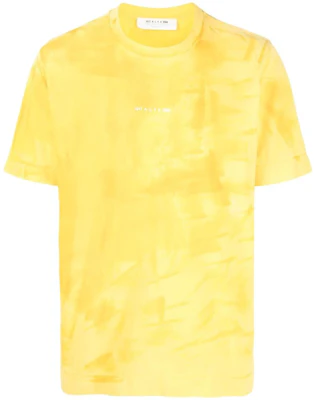 1017 ALYX 9SM SS22 Faded Logo Yellow Crewneck Tee AAMTS0265FA01 Buy 1017 ALYX 9SM SS22 Faded Logo Yellow Crewneck Tee AAMTS0265FA01