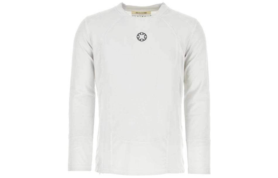 1017 ALYX 9SM SS23 Crewneck Pullover Sweatshirt White () AAMTS0359FA01WTH0007
