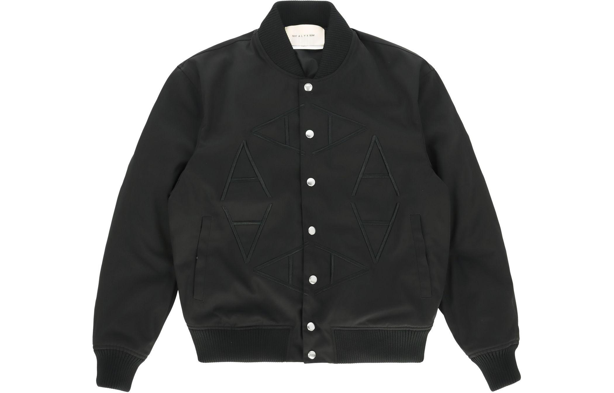 1017 ALYX 9SM SS24 Black Logo Long Sleeve Casual Jacket AA-M-OU-0481-F-A01-BLK0001
