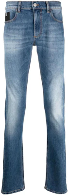 1017 ALYX 9SM Straight-Leg Button Jeans for Men - Solid Color Mid-Waist AA-M-PA-0271-F-A04-BLU0014 Buy 1017 ALYX 9SM Straight-Leg Button Jeans for Men - Solid Color Mid-Waist AA-M-PA-0271-F-A04-BLU0014
