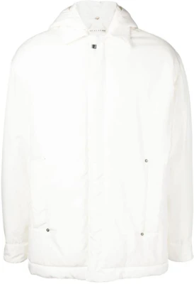 Chaqueta con Capucha Ajuste Holgado Color Sólido Blanco 1017 ALYX 9SM AA-M-OU-0337-FA-03F-22 Buy Chaqueta con Capucha Ajuste Holgado Color Sólido Blanco 1017 ALYX 9SM AA-M-OU-0337-FA-03F-22