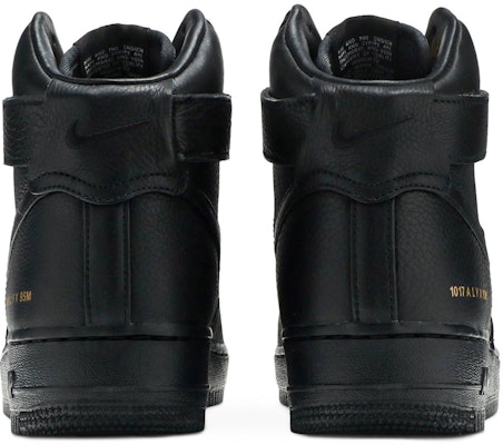 1017 ALYX 9SM x Nike Air Force 1 High 'Triple Black' Zapatillas Negras Altas. CQ4018-001 Details for 1017 ALYX 9SM x Nike Air Force 1 High 'Triple Black' Zapatillas Negras Altas. CQ4018-001