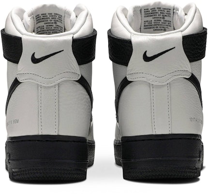1017 ALYX 9SM x Nike Air Force 1 High 'Blanco Negro' CQ4018-101 Details for 1017 ALYX 9SM x Nike Air Force 1 High 'Blanco Negro' CQ4018-101