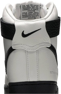 1017 ALYX 9SM x Nike Air Force 1 High 'Blanco Negro' CQ4018-101 Sizing 1017 ALYX 9SM x Nike Air Force 1 High 'Blanco Negro' CQ4018-101