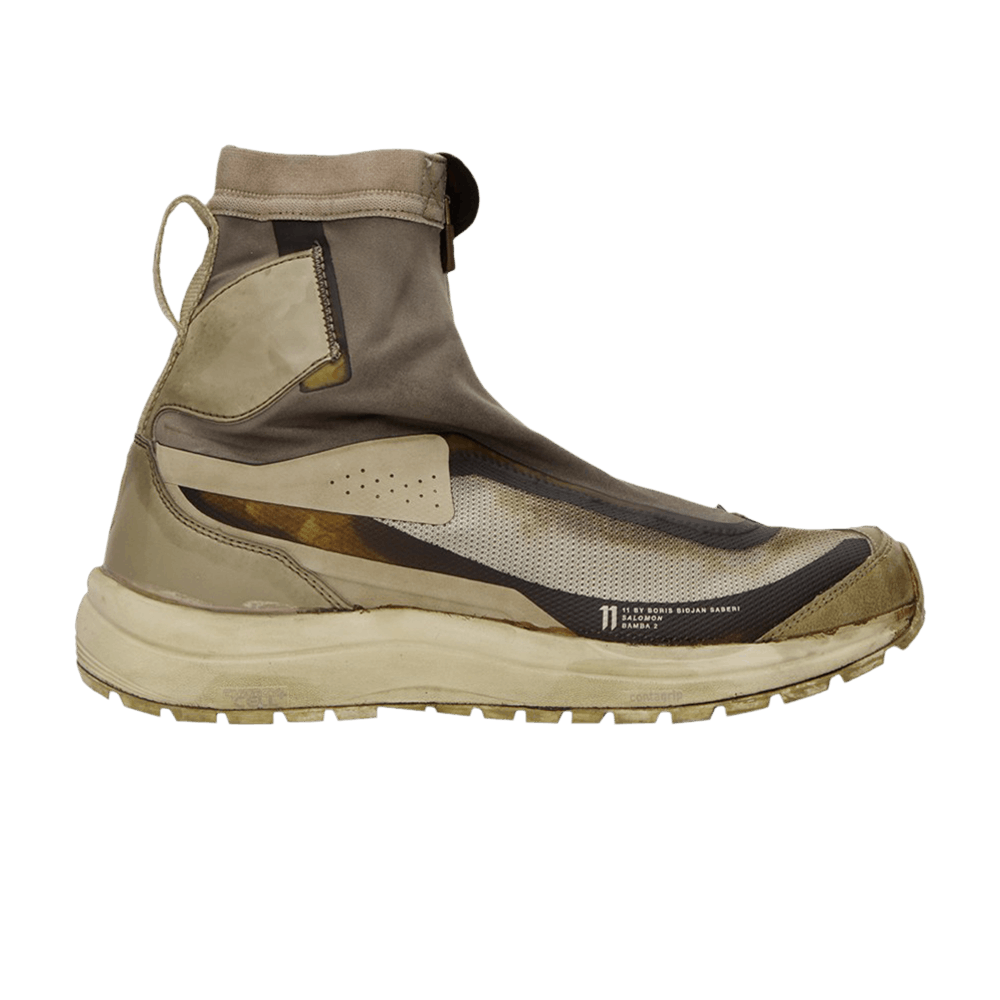 11 By Boris Bidjan Saberi x Salomon Bamba 2 High 'Wehr Grun' 11BBS-BAMBA2-HI-WEHR-GRUN
