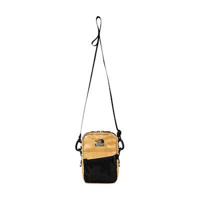 Supreme TNF Metallic Shoulder Bag Gold