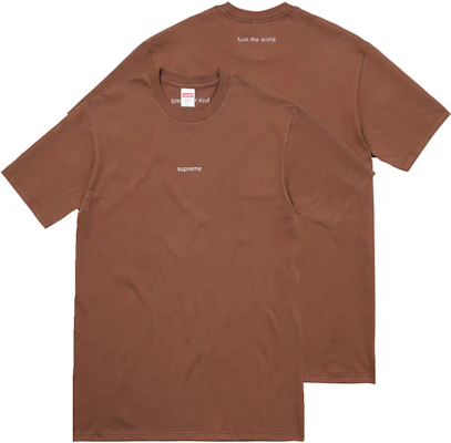 Supreme FTW Tシャツ (ブラウン)
Buy Supreme FTW Tシャツ (ブラウン)