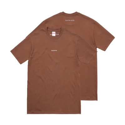 Supreme FTW Tee Brown