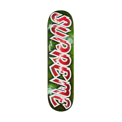 Supreme Lee Quinones Lee Logo Skateboard Deck Red