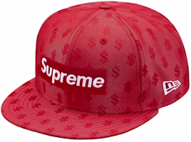 Supreme Monogram Box Logo New Era Cap Red Supreme Monogram Box Logo New Era Cap Red