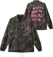 Anti Social Social Club Blair Witch Camo Coach Jacket Anti Social Social Club Blair Witch Camo Coach Jacket