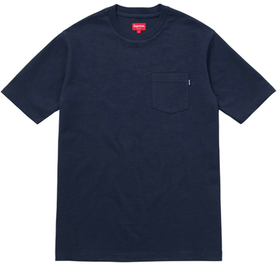 supreme-pocket-tee-s-s18-navy
