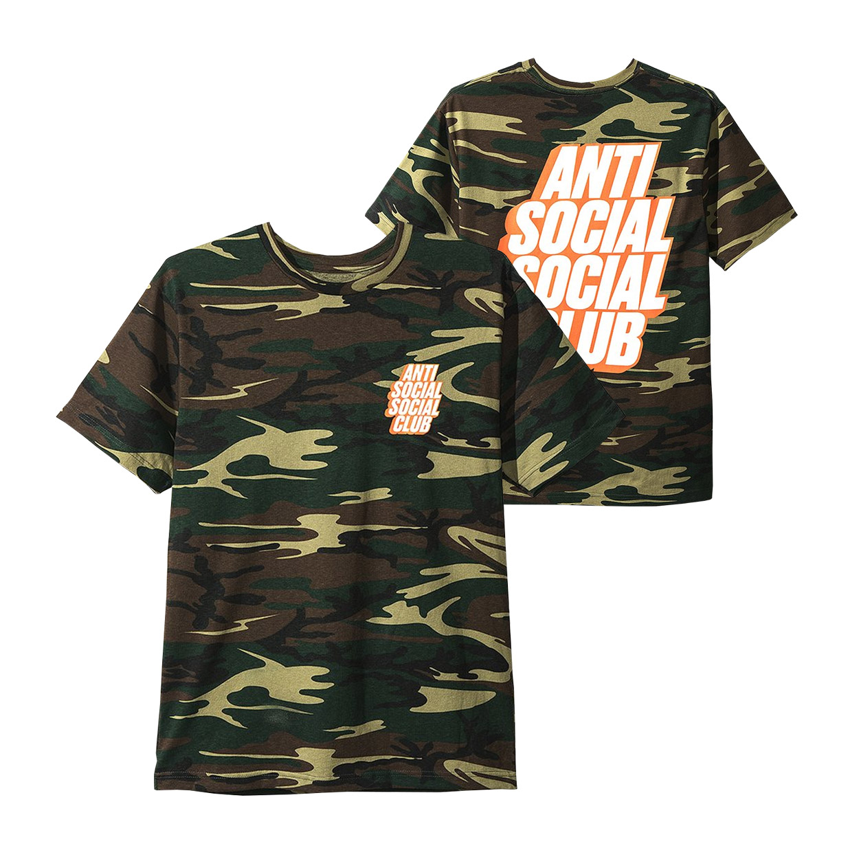 Buy Tee Anti Social Social Club Blocked Woodland