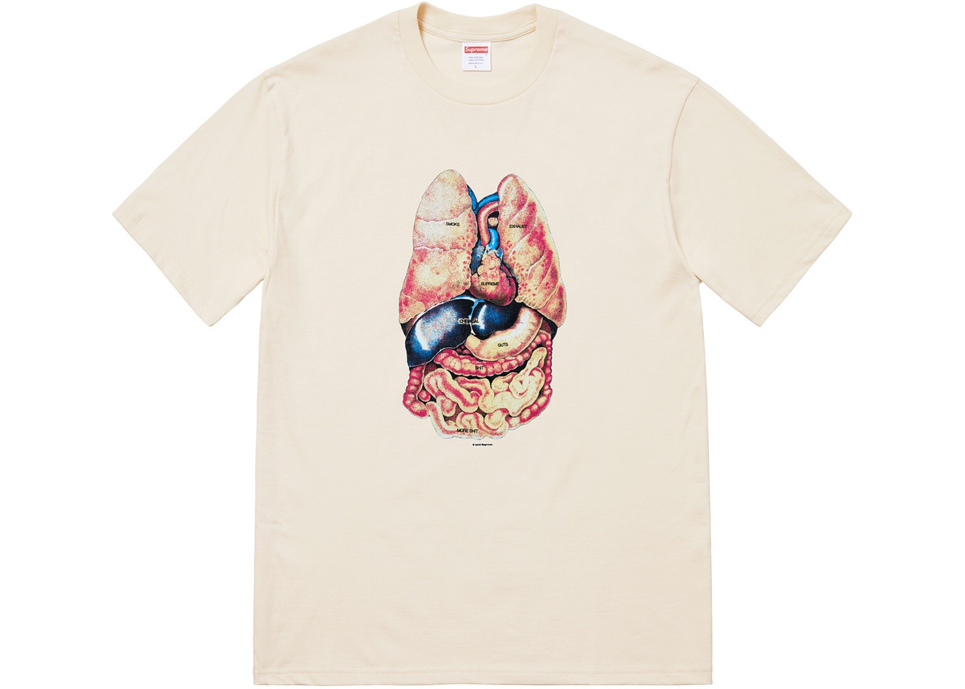 Buy Supreme Guts Tee Natural