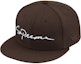 Buy Supreme Classic Script New Era Cap Brown