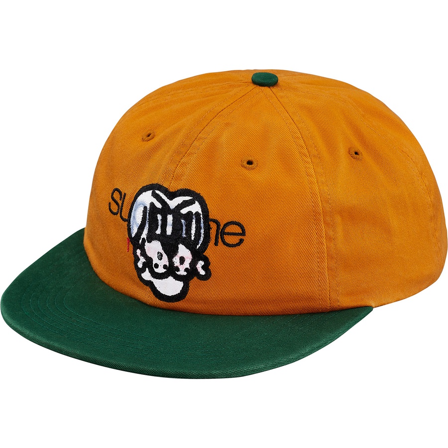 Buy Topi Supreme Bone Classic Logo 6 Panel Warna Mustard