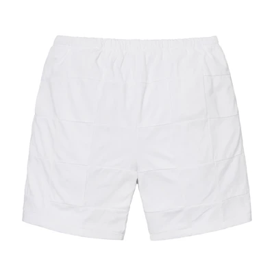 Supreme Patchwork Pique Short White