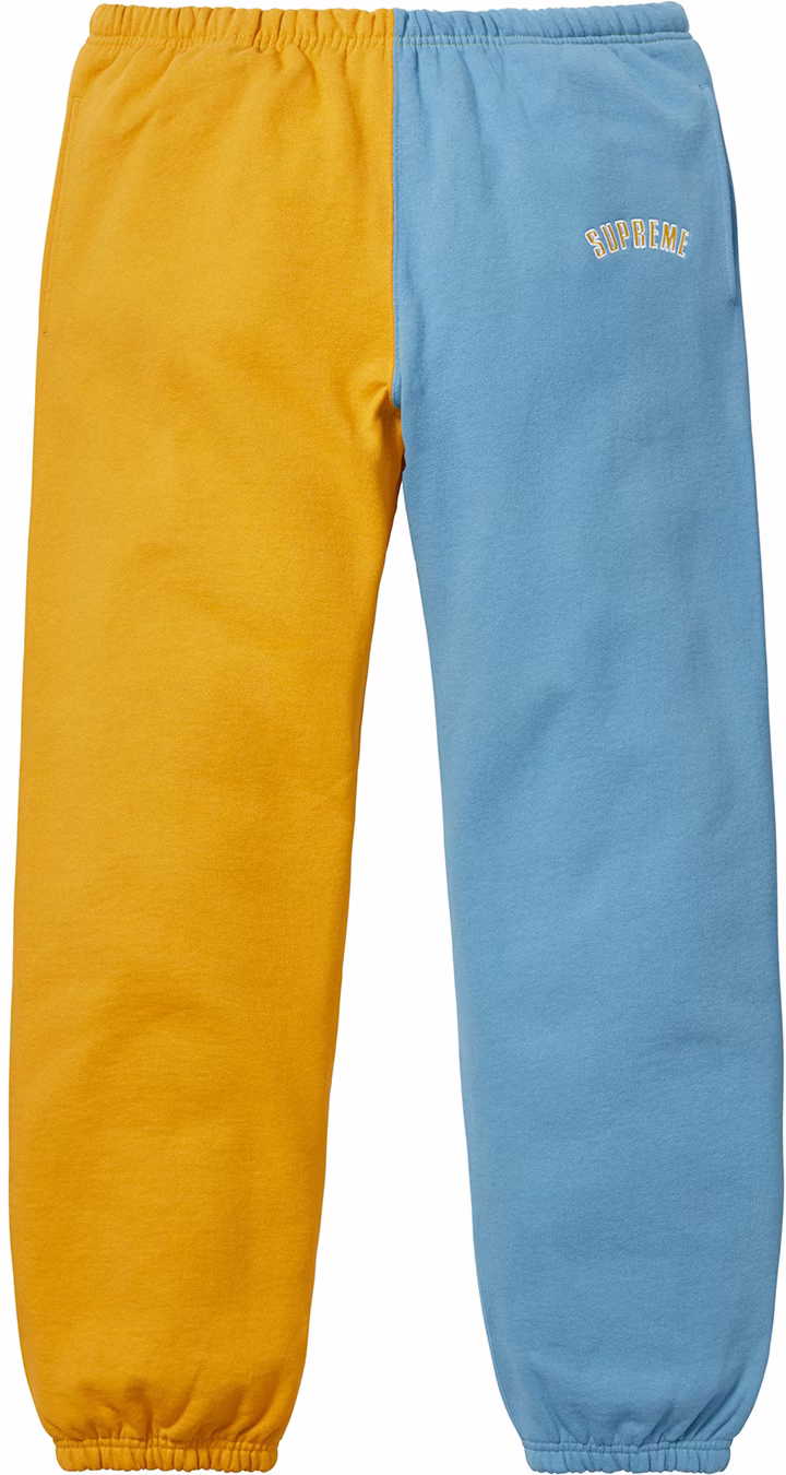 supreme-split-sweatpant-mustard