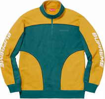 Supreme Speedway Half Zip Sweatshirt Dark Teal Supreme Speedway Half Zip Sweatshirt Dark Teal