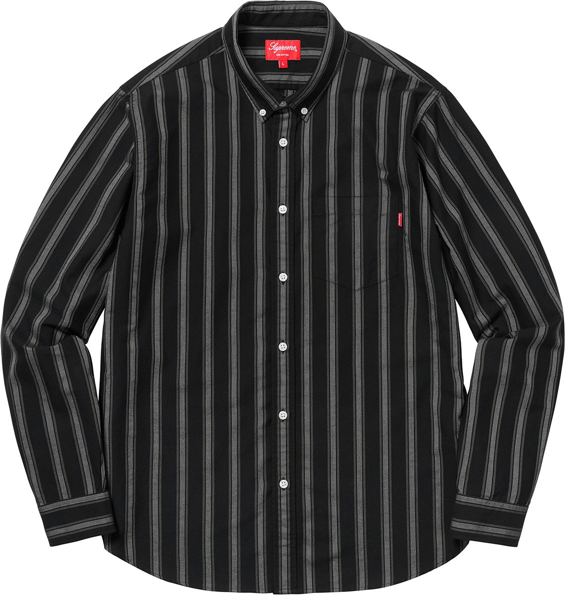 supreme-oxford-shirt-f-w18-black-stripe