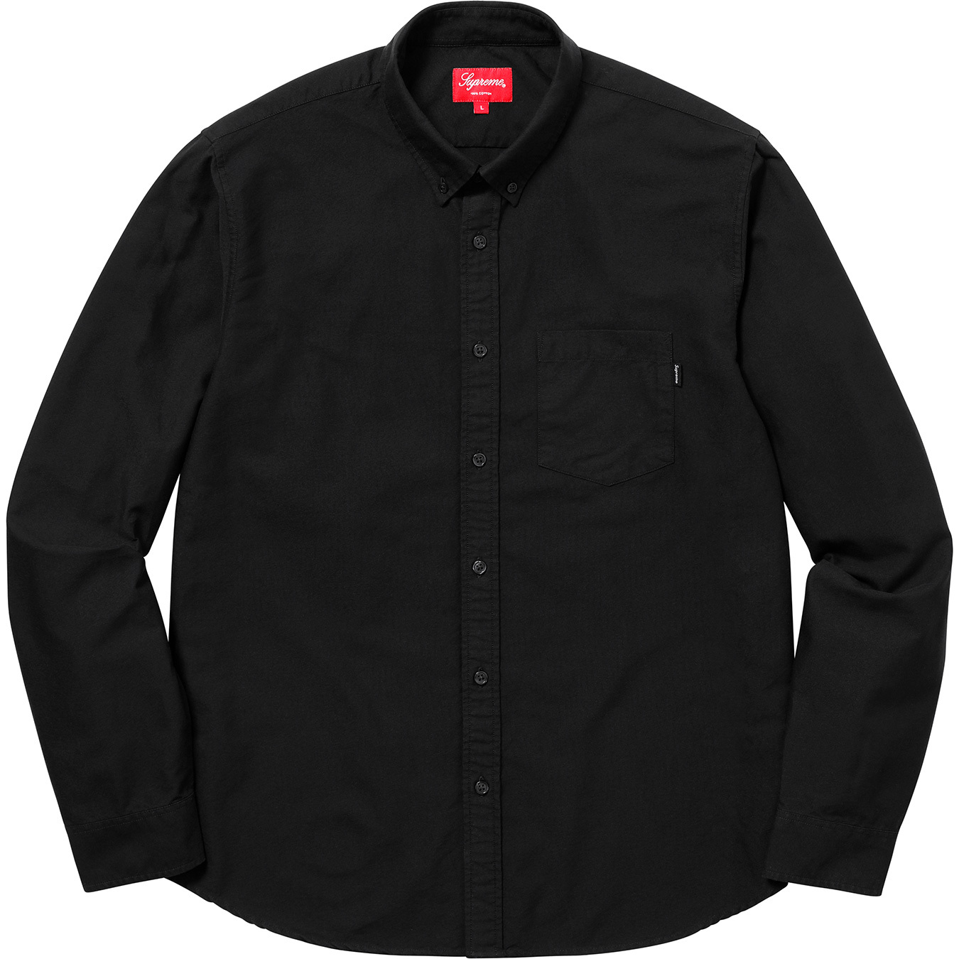 Supreme Oxford Shirt FW18 Black