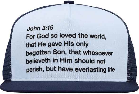 至高無上傳道網眼背5片海軍藍棒球帽 Order 至高無上傳道網眼背5片海軍藍棒球帽