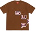 Buy Supreme Stagger Baju-T Coklat