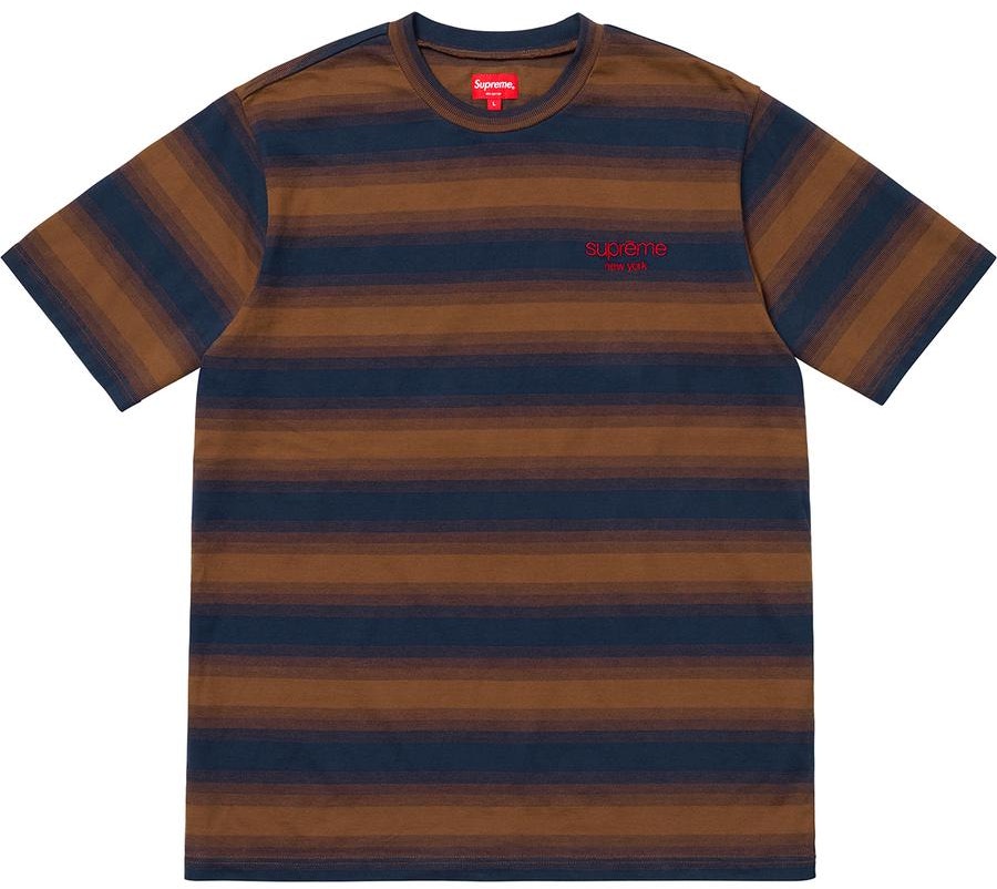 supreme-gradient-striped-ss-top-brown