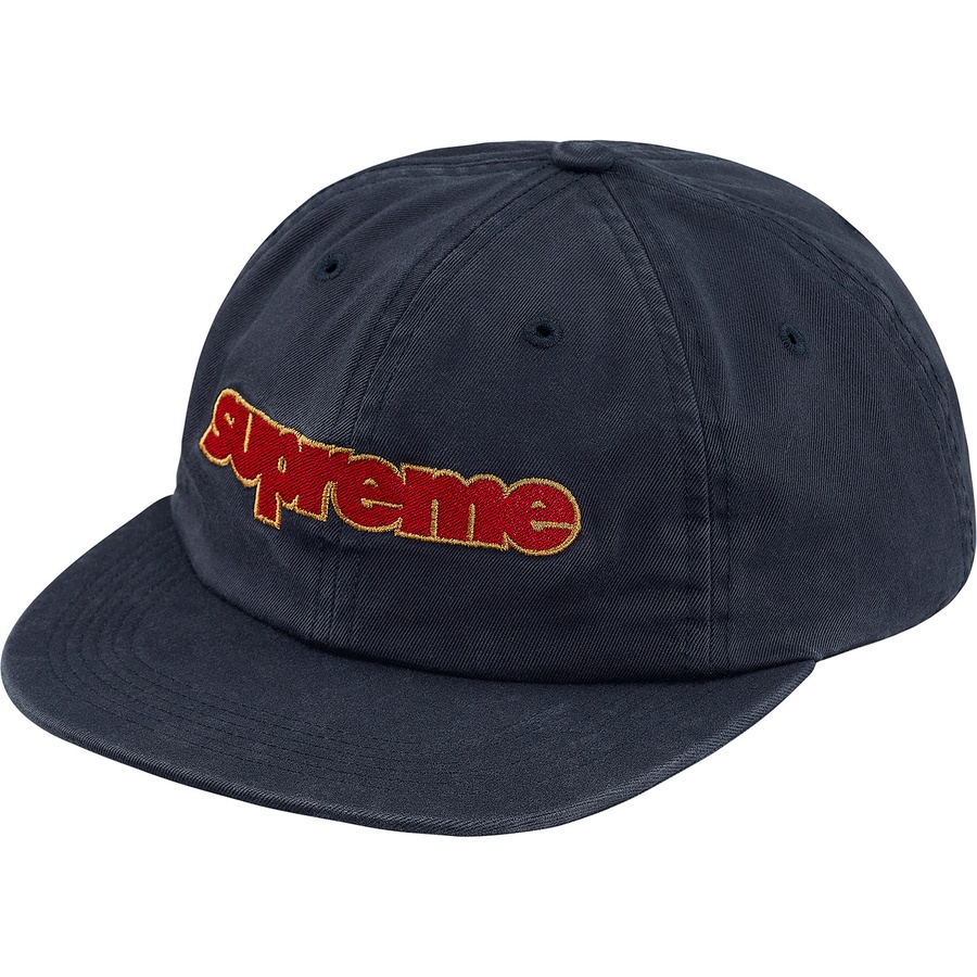 Buy Supreme Connect 6 'Panel Navy' Topi Biru Tua