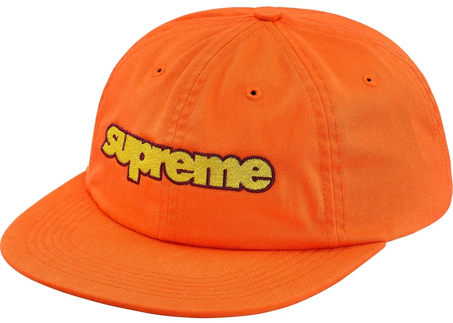 supreme-connect-6-panel-orange