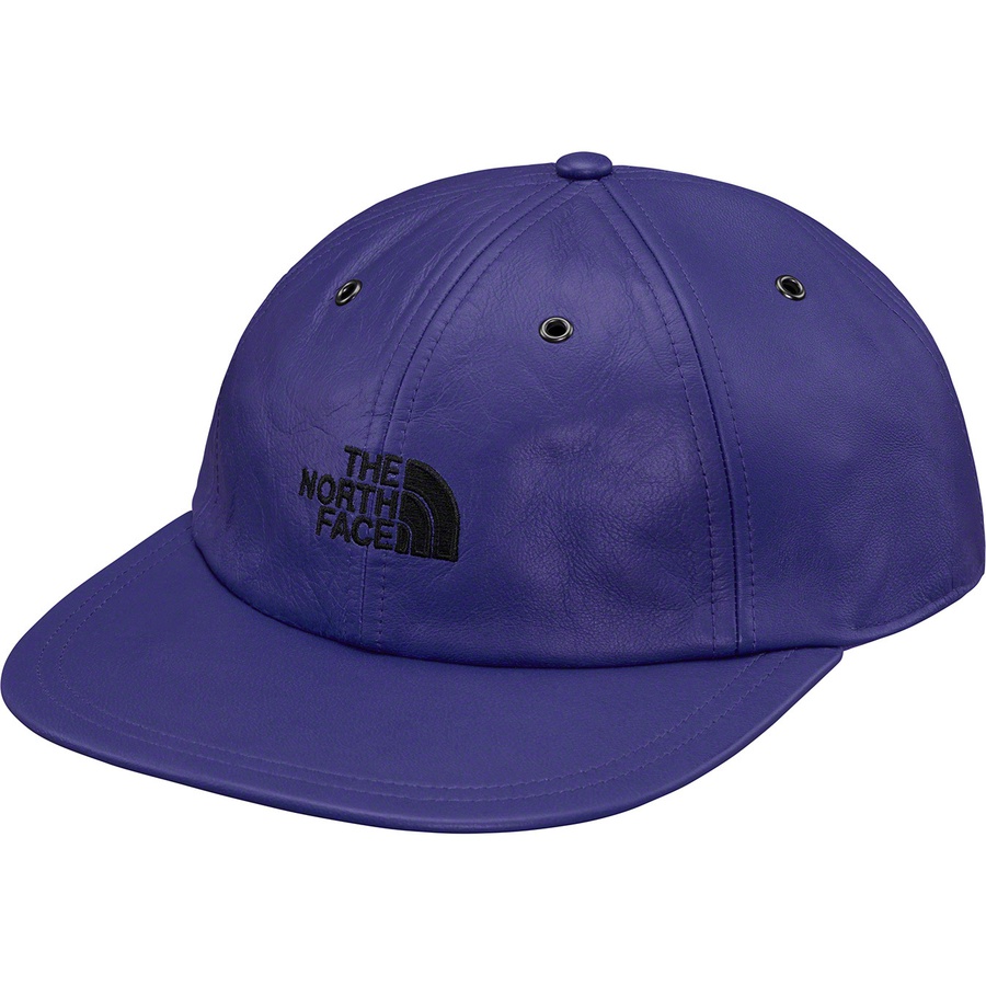 Supreme x The North Face Leather 6 ‘Panel Hat Royal