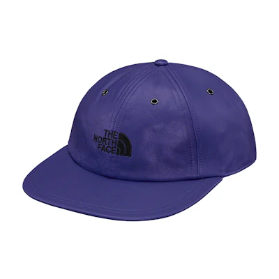 Supreme x The North Face Leather 6 ‘Panel Hat Royal