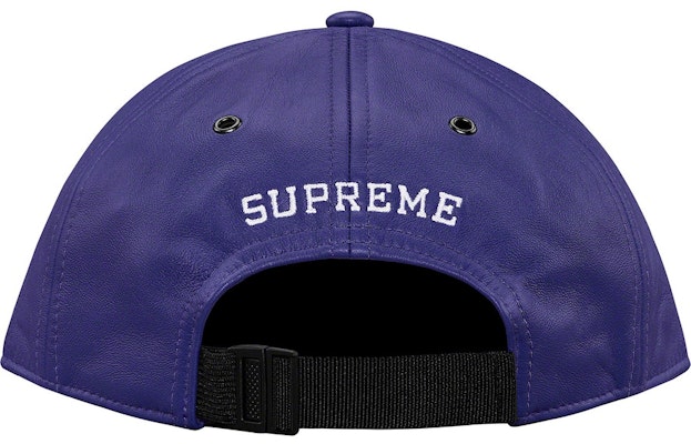 Supreme x The North Face Gorra de Cuero 6 Paneles Azul Royal Lookbook Supreme x The North Face Gorra de Cuero 6 Paneles Azul Royal
