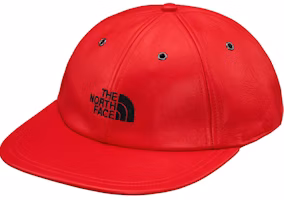 Supreme x The North Face Leather 6 ‘Panel Hat Red Supreme x The North Face Leather 6 ‘Panel Hat Red
